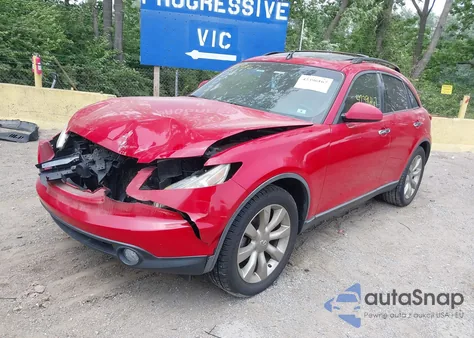 2003 Infiniti Fx45 z USA, uszkodzony, nr VIN JNRBS08W13X001052